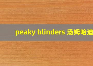 peaky blinders 汤姆哈迪